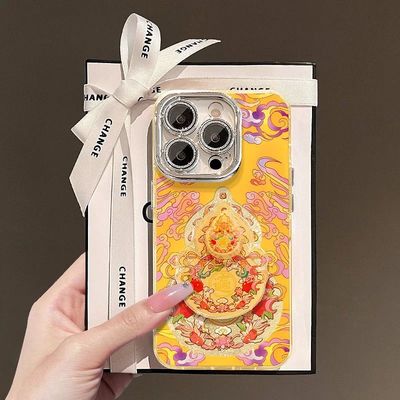 可旋转葫芦支架适用苹果16手机壳