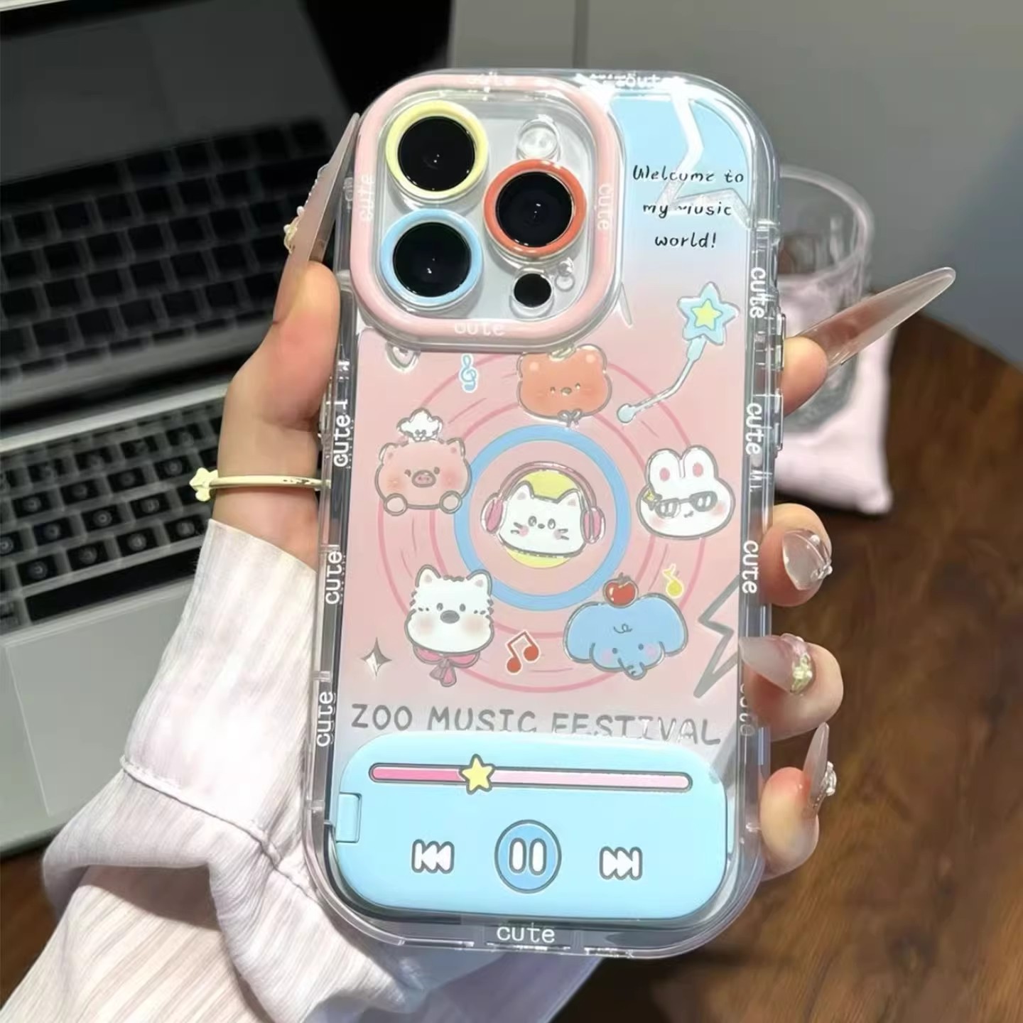 小动物播放器适用苹果17手机壳