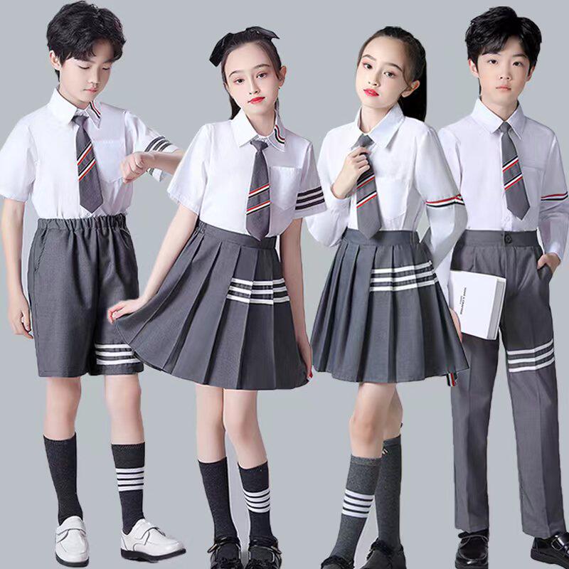 运动会检阅服装国庆儿童合唱演出服班服校服中小学生表演衣服男女