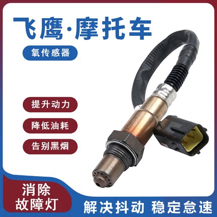 适用于飞鹰RM35摩托车R25 S25 XF150R小飞鹰氧传感器