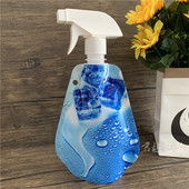 喷雾嘴折叠水袋 现货500ml喷壶袋 消毒液酒精喷水袋 浇花卉洒水袋