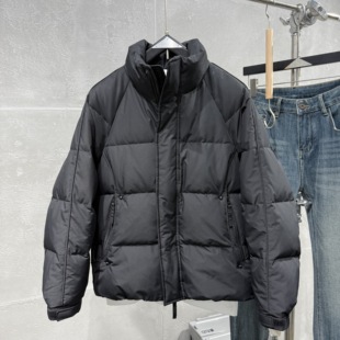 防寒痞帅宽松实体同款 羽绒服加厚简约保暖时尚 白鸭绒 立领冬季 男士