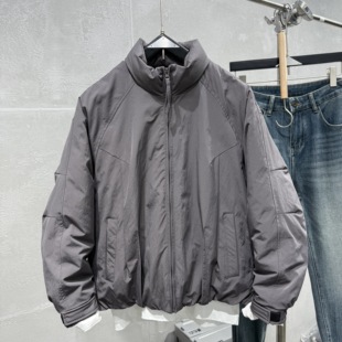 羽绒服90绒保暖防寒加厚痞帅立领宽松潮流情侣款 新款 上衣 冬季 男士