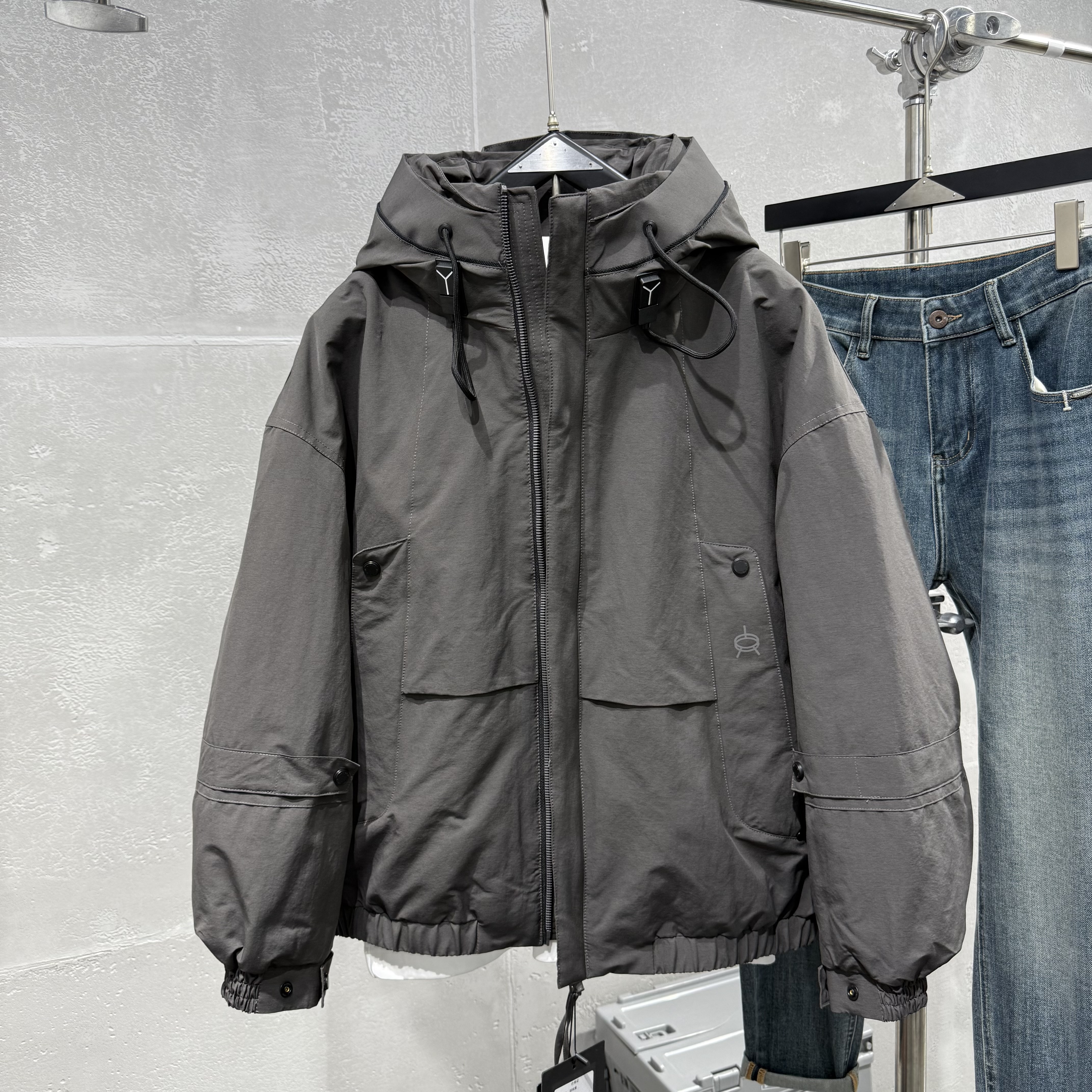 男士冬季新款加厚90绒羽绒服