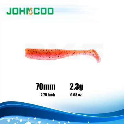 ZMAN跨境款路亚软饵6只装7cm 2.3gTPR软饵 Slim SwimzTPR浮水软饵