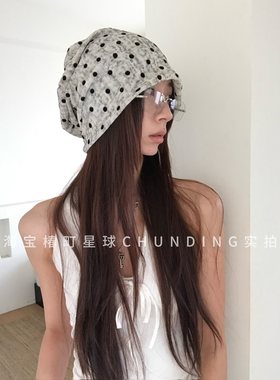 夏天可以戴的冷帽~古早波点