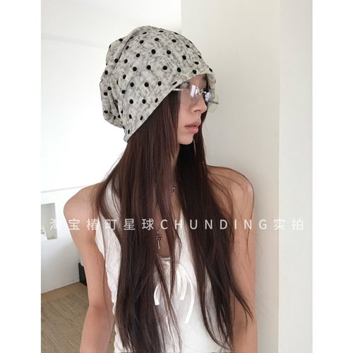 夏天可以戴的冷帽~古早波点
