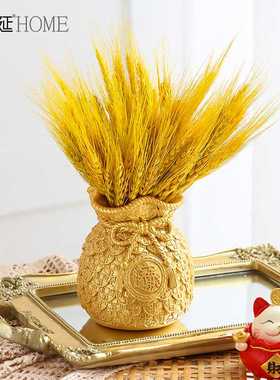 大麦大卖好寓意麦穗干花摆件小麦稻穗店铺开业礼品家居客厅装饰品
