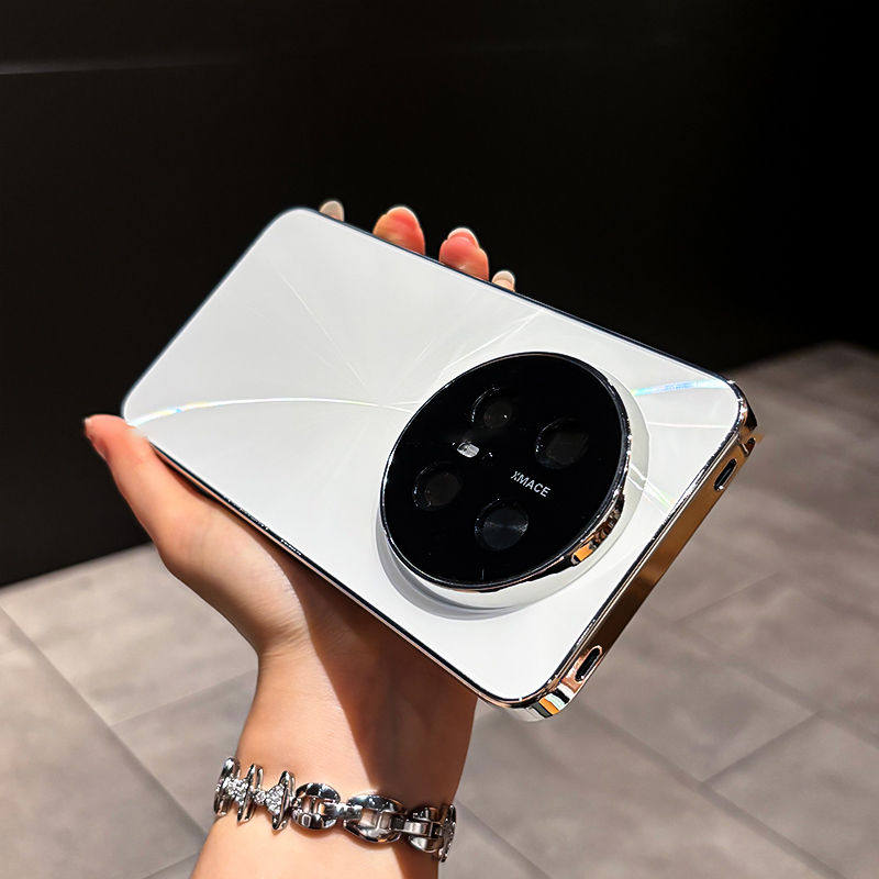 带镜头膜适用华为mate70手机壳mate70pro新款cd纹镭
