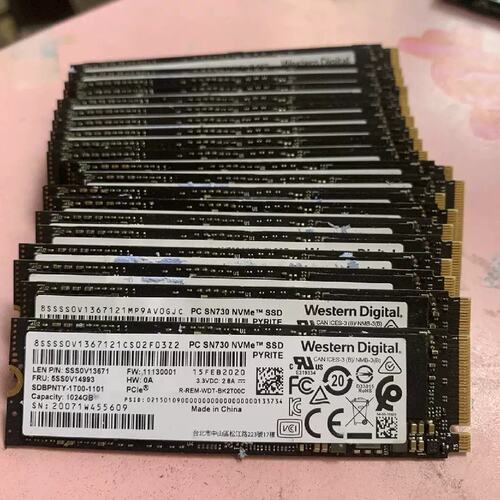 议价西数SN730 1T固态硬，原装拆机正品保证，M2 22