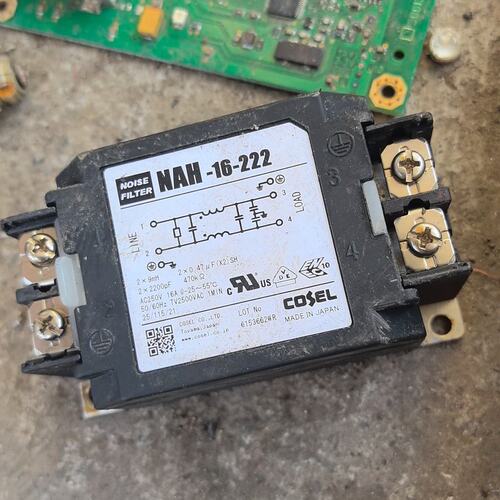 议价COSEL科索电源滤波器NAH-16-222 拆机件 功能正