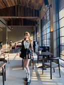 裙 复古名媛生日公主贵气小香风套装 越韩小鱼Musefish 富家千金裙