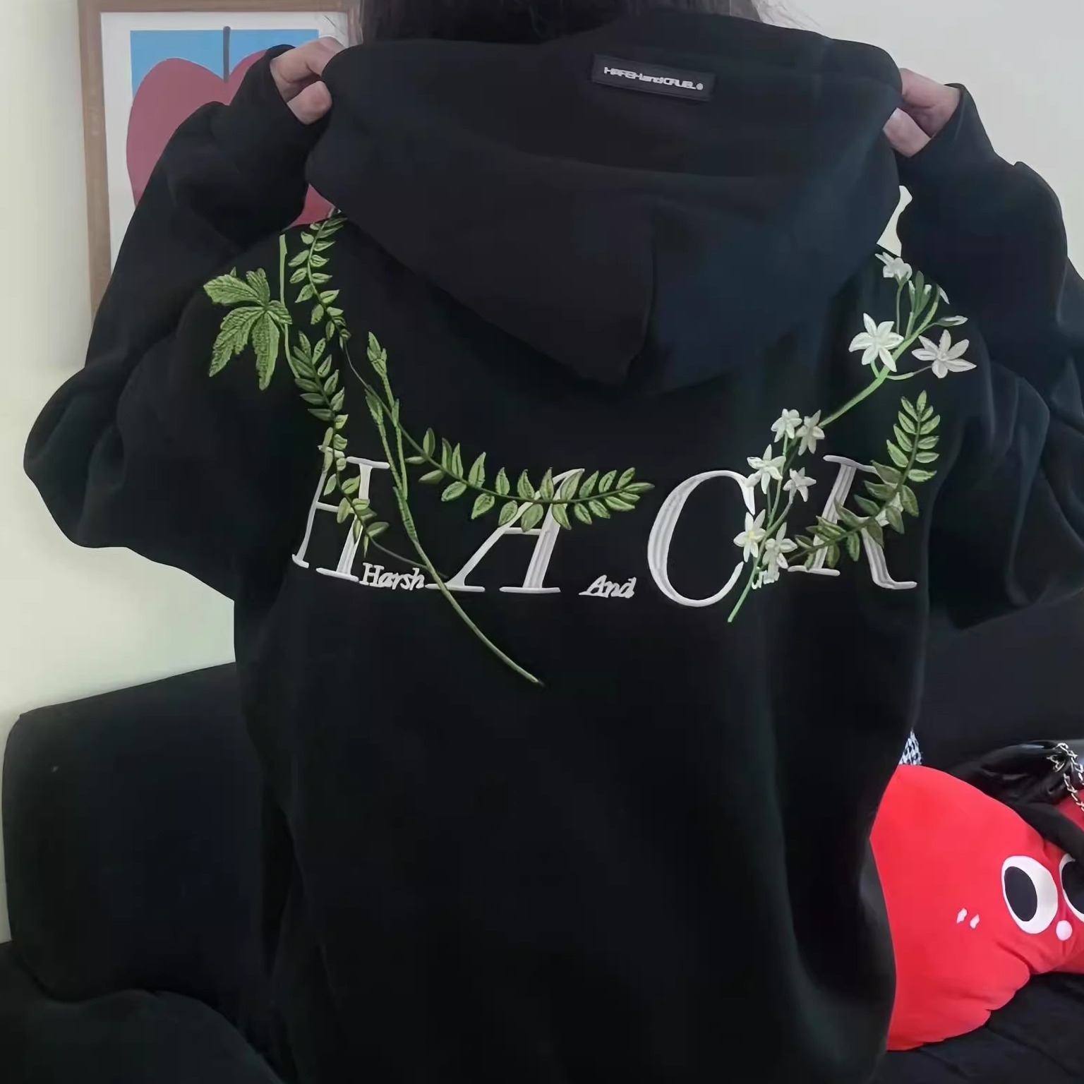 免费试穿送运险情侣同款纯棉衫