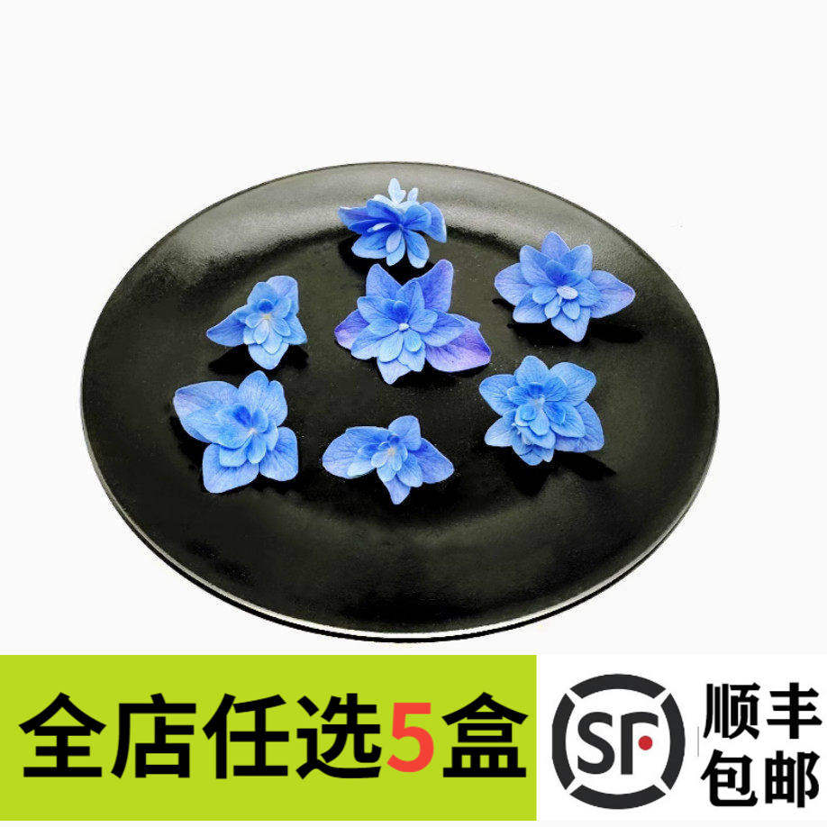 新鲜绣球花 重瓣绣球花50朵 酒店饭店西餐冷艺摆盘装饰花草