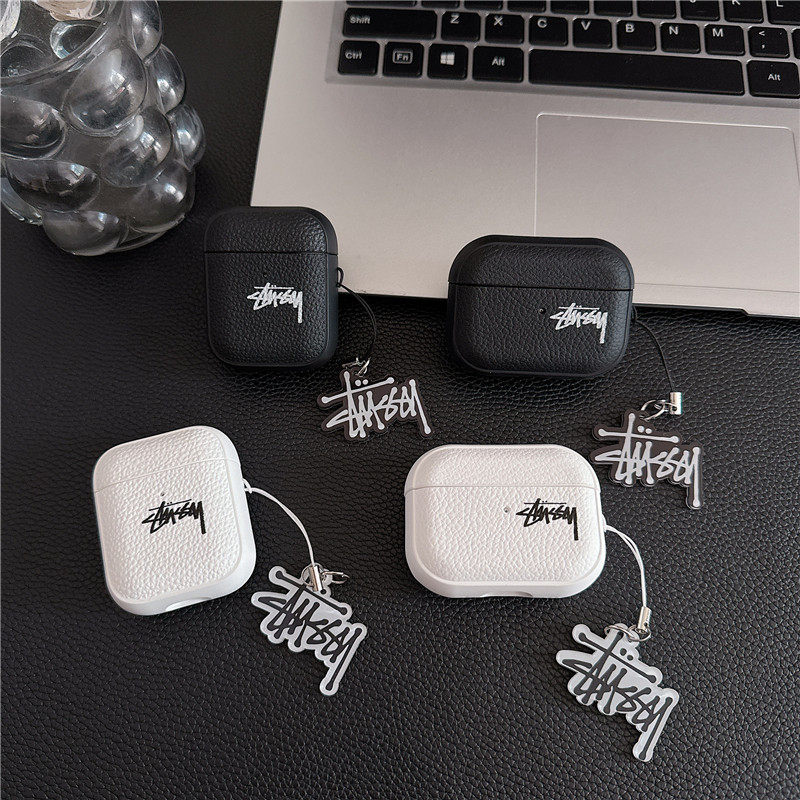 潮牌斯图西适用AirPods 耳机保护套