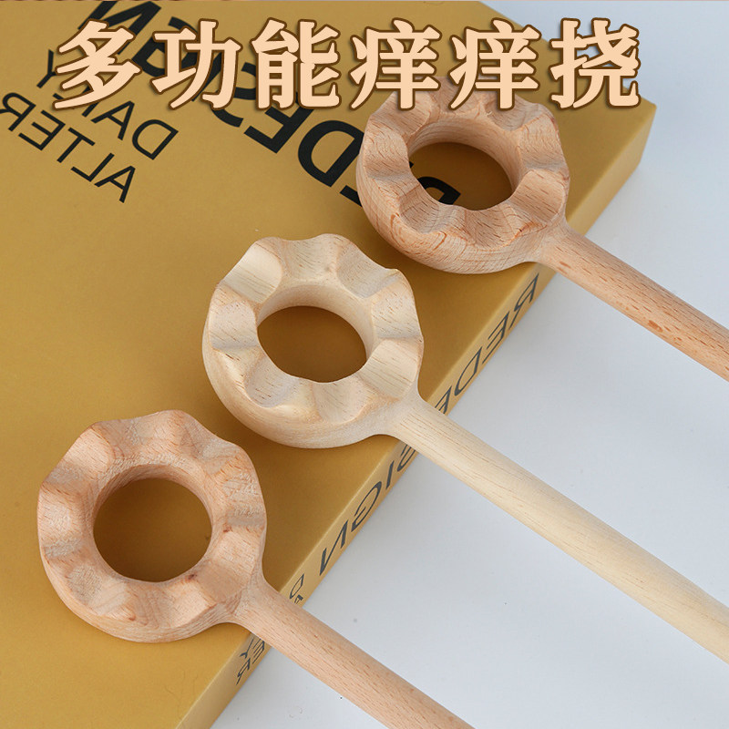 不求人实木猫爪后背痒痒挠
