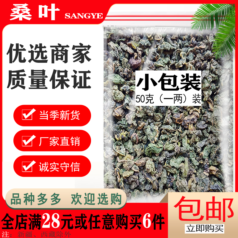 桑叶茶新鲜中药材野生