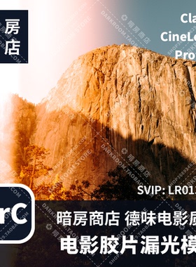 暗房商店 Classic Cine Leaks 电影胶片漏光模拟 LR/ACR配置文件