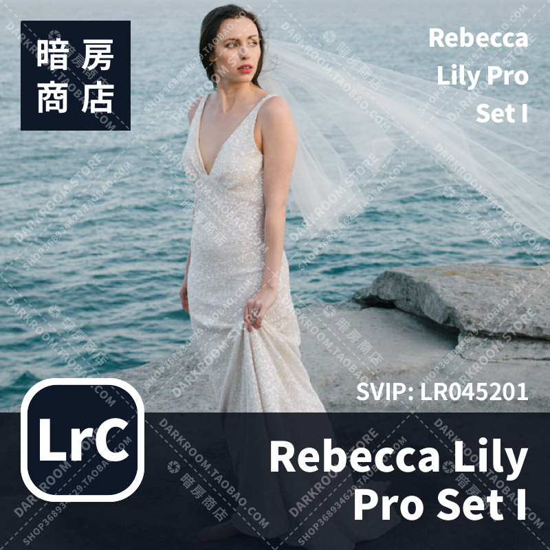 Rebecca Lily Pro Set I暗房商店人像婚礼旅拍色调 LR/ACR预设