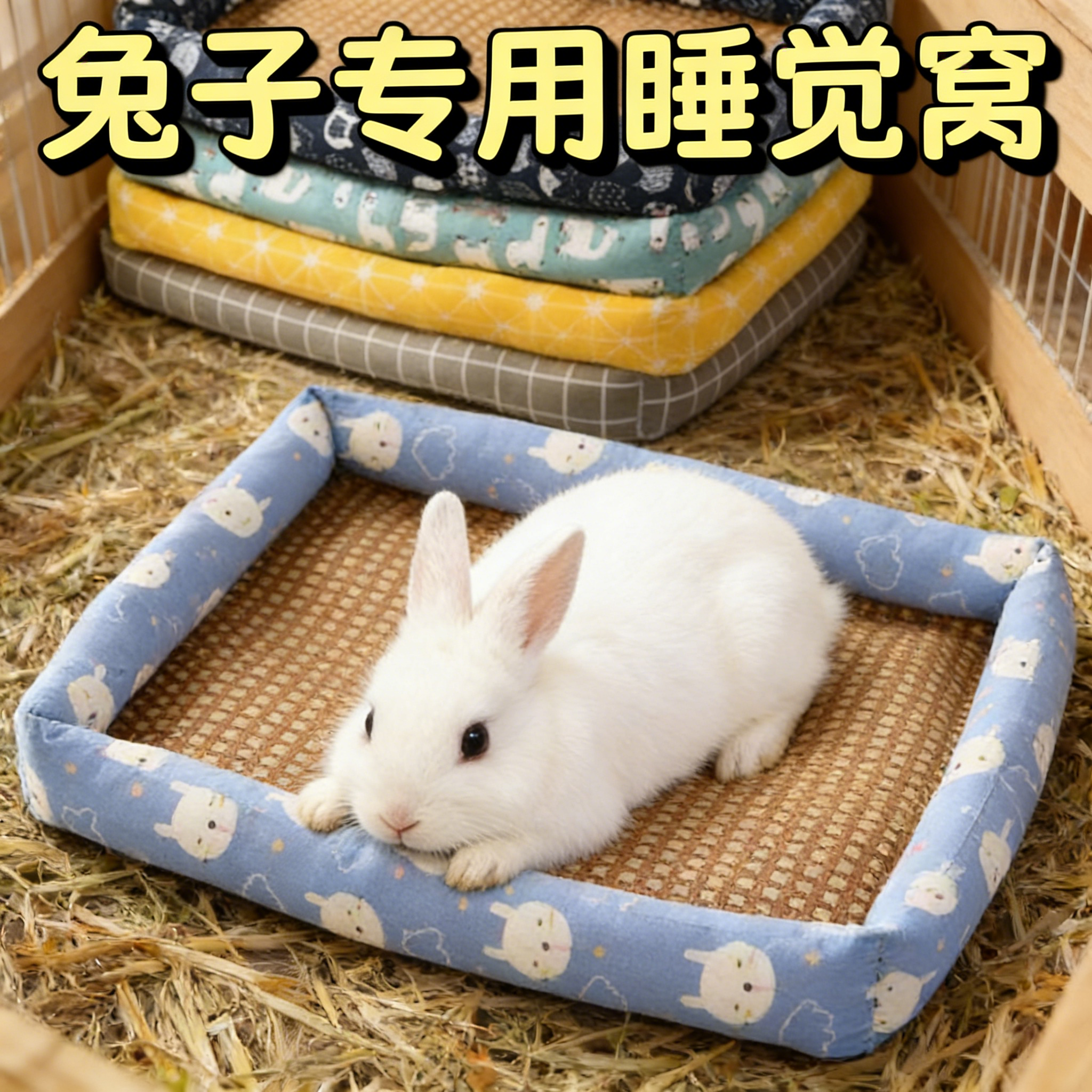 兔子专用睡觉窝荷兰猪侏儒兔床睡窝凉席垫子四季通用宠物降温用品,宠物/宠物食品及用品,兔兔专用窝,淘宝优惠券,粉丝福利购,淘宝优惠卷