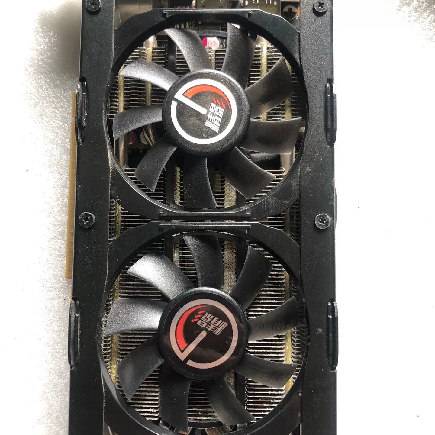 议价精影GTX970 4G高频高端独立电竞吃鸡显卡追GTX106可维修