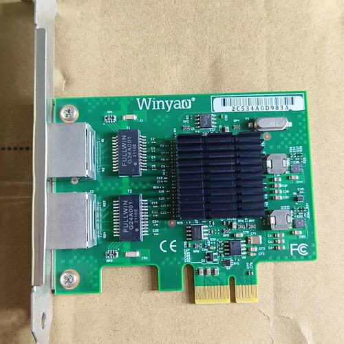 议价winyao e575t2 双口千兆网卡，实物拍摄需要的详情可维修