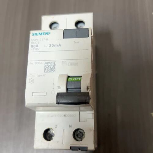 议价5SV4 317 －0 ．2P 80A大功率电磁式漏电可维修