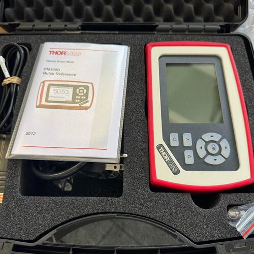 议价索雷博THORLABS PM100D数字光功率计 实物如图片可维修