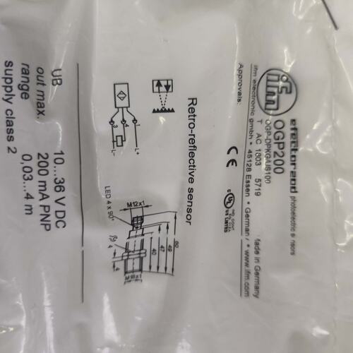 议价ifm光电传感器 OGP200可维修
