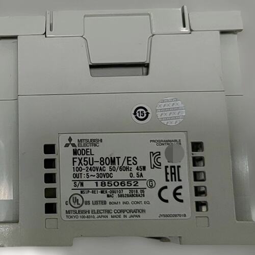 议价FX5U-80MT/ES 件.功能点位正常可维修