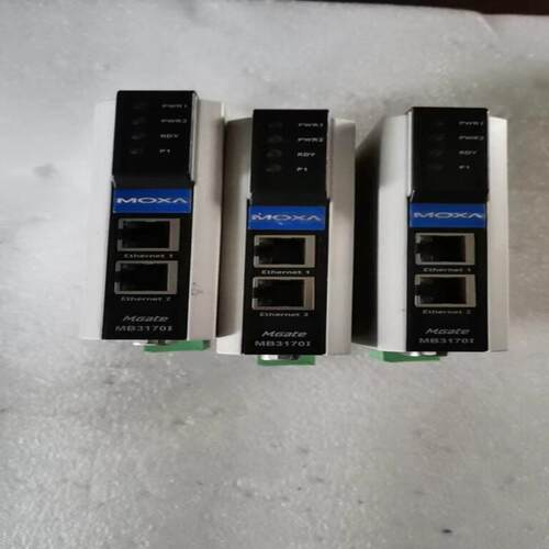 议价moxa摩莎 mgate MB3170I网关可维修