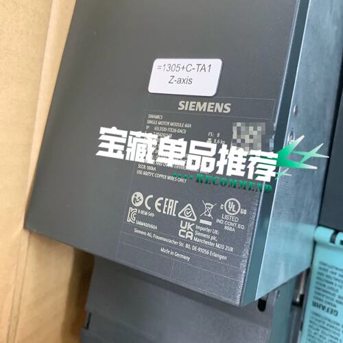 议价6SL3120-1TE26-0AC0 功能包好#SIE可维修