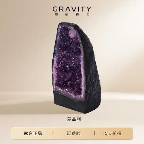 gravity地心引力原创天然紫晶洞