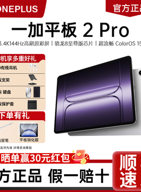 OnePlus/一加 平板 2 Pro平板电脑OnePlus平板电脑一加2pro平板一加平板电脑
