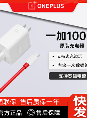 一加100W充电器原装正品150w/160w超级闪充SPERVOOC适配器 一加13 /12/11/ Ace/Ace2/Ace3/Ace5手机充电器