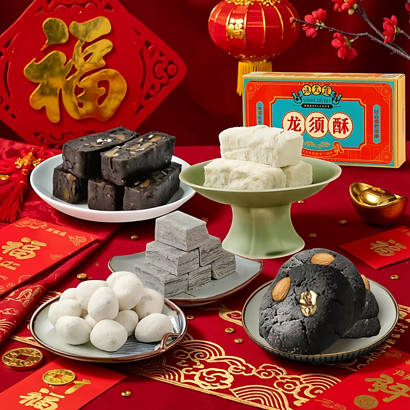 汪玉霞传统小吃芝麻球江米条京果酥糖年糕花生酥琪玛酥杂糖龙须酥