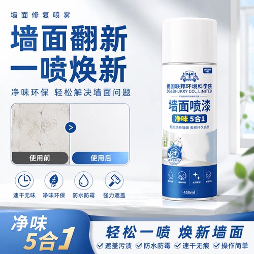 德国技术墙面修复喷雾快速遮盖