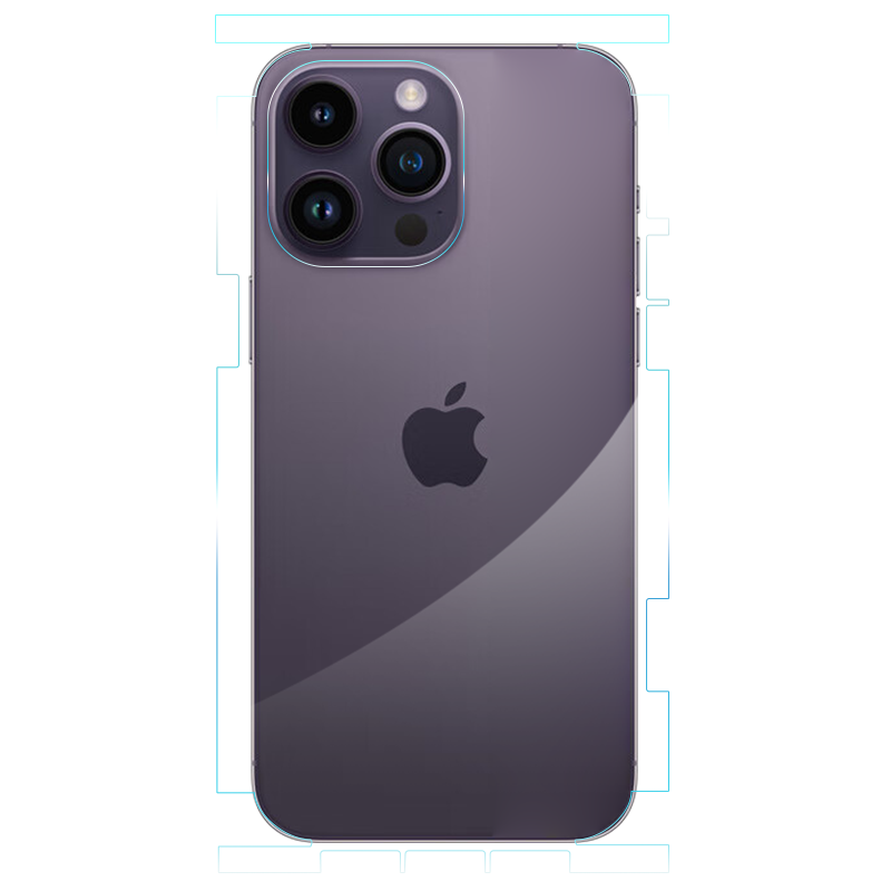 全包边iPhone水凝膜带神器