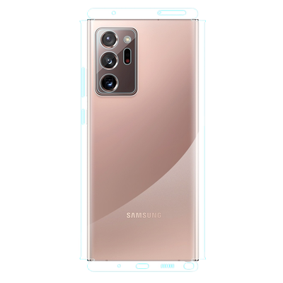 适用于三星 note20后膜全包边透明note20 ultra背膜note10高清后盖手机保护贴纸note10+水凝膜镜头保护贴膜