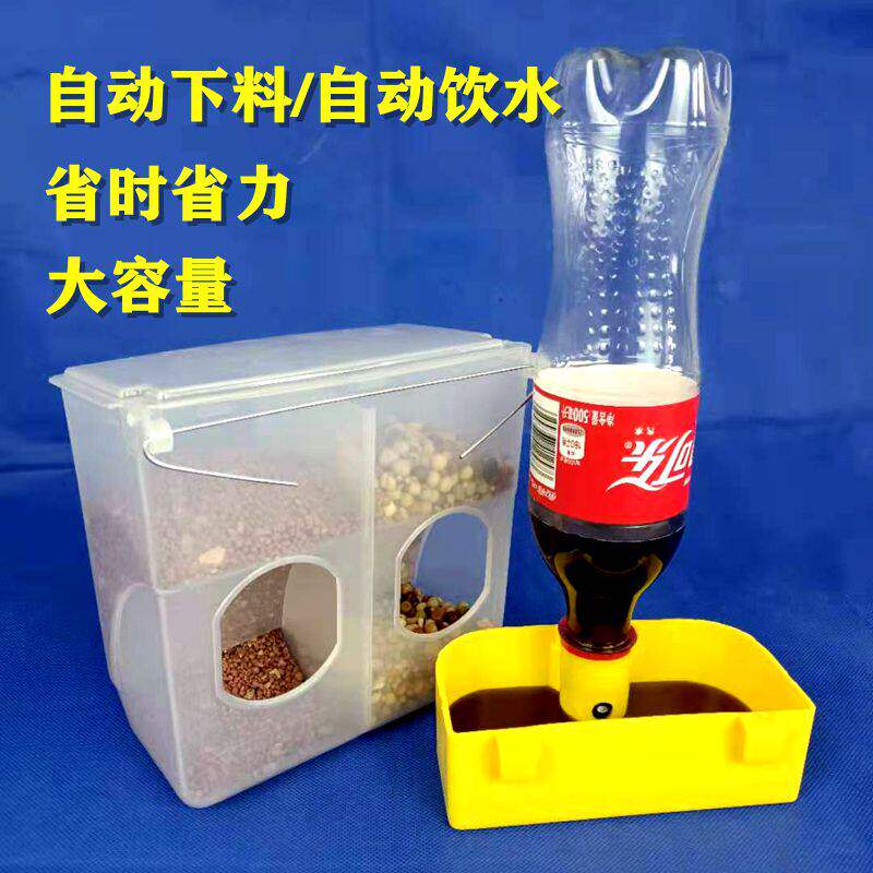 鸽子防撒食槽自动漏用品