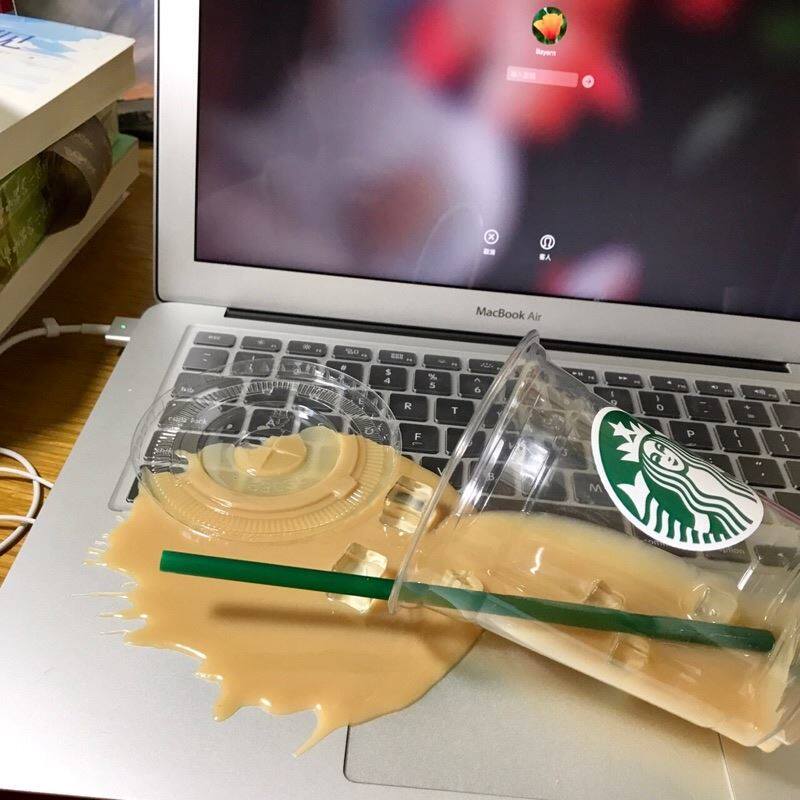 打翻手机支架奶茶咖啡珍珠耳环创意恶搞整人泡面饮料洒了生日礼物