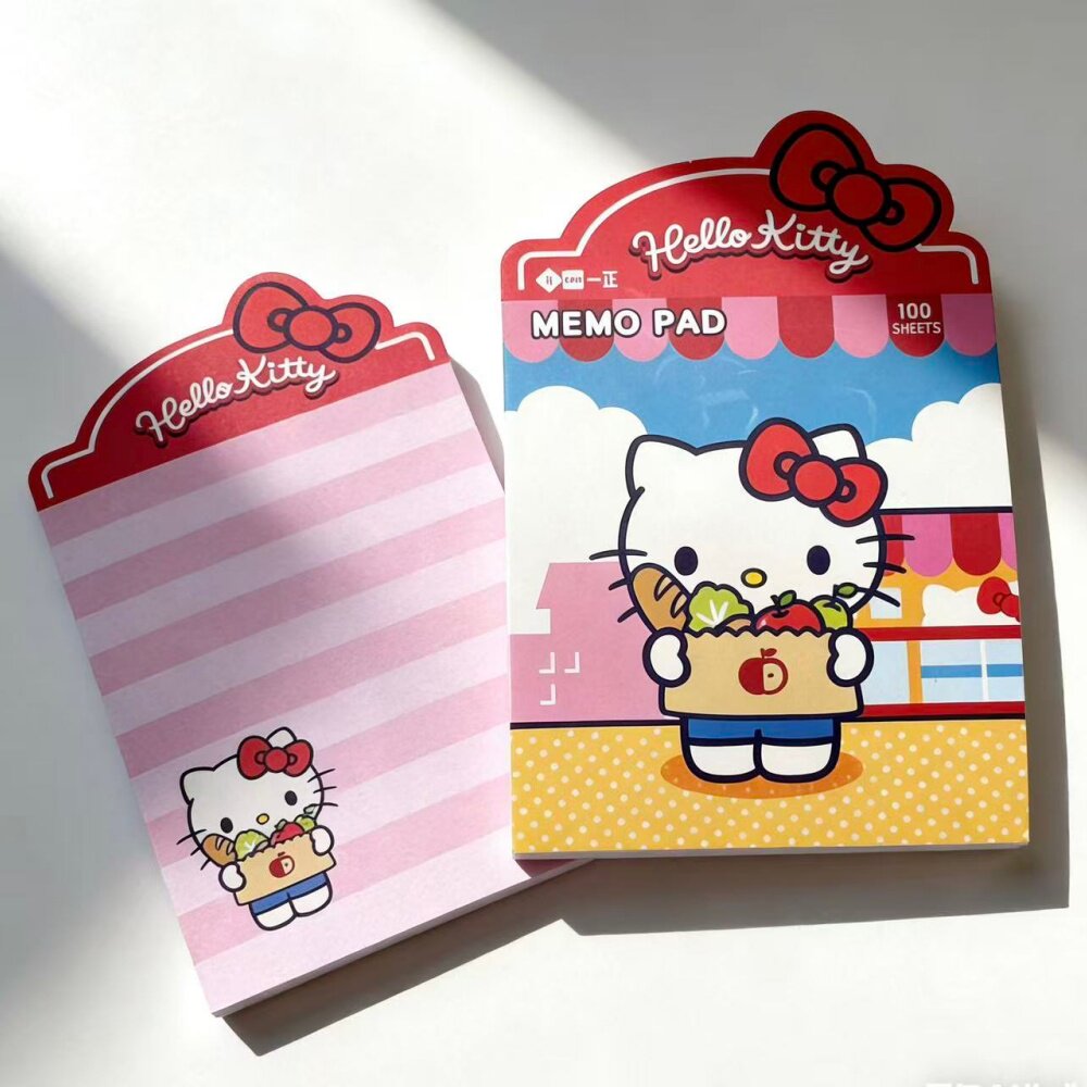 一正x三丽鸥联名便签本HelloKitty便条纸学生办公工作备忘便利贴