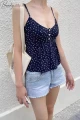 Navy Blue Floral