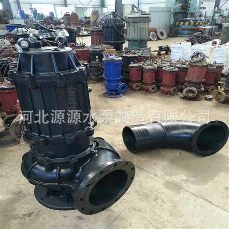 300250-15-18.5潜水排污泵泥浆泵带切割污泥泵工地清淤排水泵