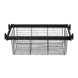 衣柜拉篮抽屉式抽拉篮伸缩裤架家用衣帽间拉篮内置收纳藤篮裤抽架