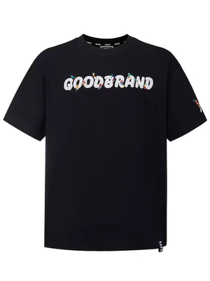 GOODBRAND 2026SS趣味雪糕立体拉浆刺绣滑雪短袖T恤 男女同款