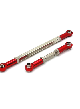 莽牛 1/12 MN82 LC79 MN78 遥控车零配件 金属升级 前桥 转向拉杆