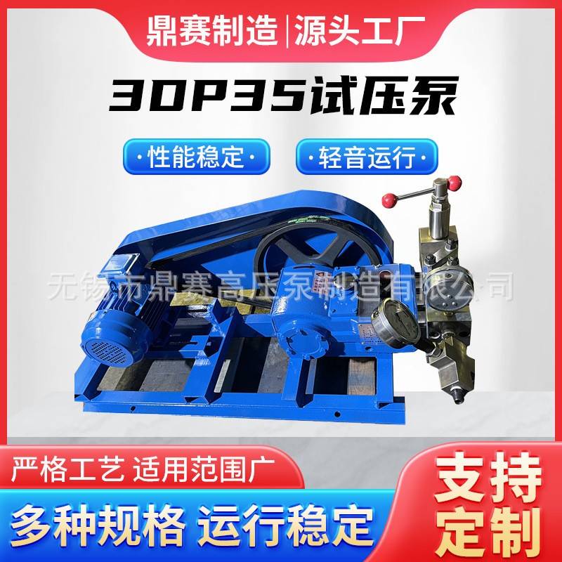 3DP35试压泵电动三柱塞高压往复泵海水淡化泵厂家供应加工