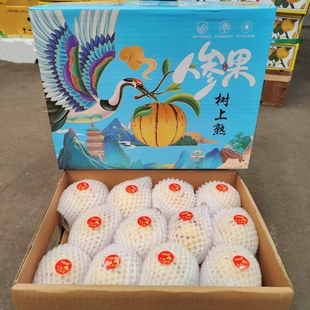 现货云南人参果原箱礼盒6斤当季新鲜树上熟石林人参果黄肉水果