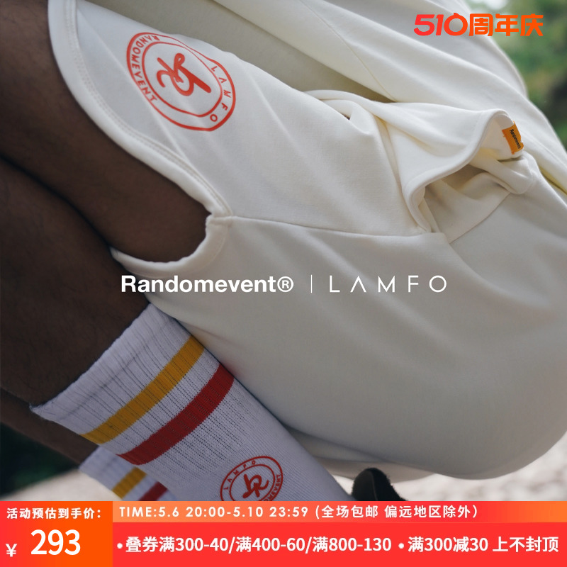 Randomevent 23AW RDET X Lamfo侧开运动短裤-封面